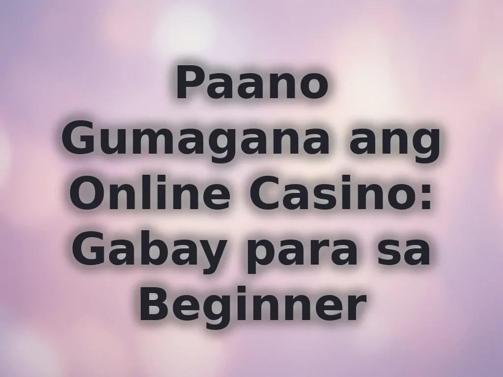 Casino mechanics guide
