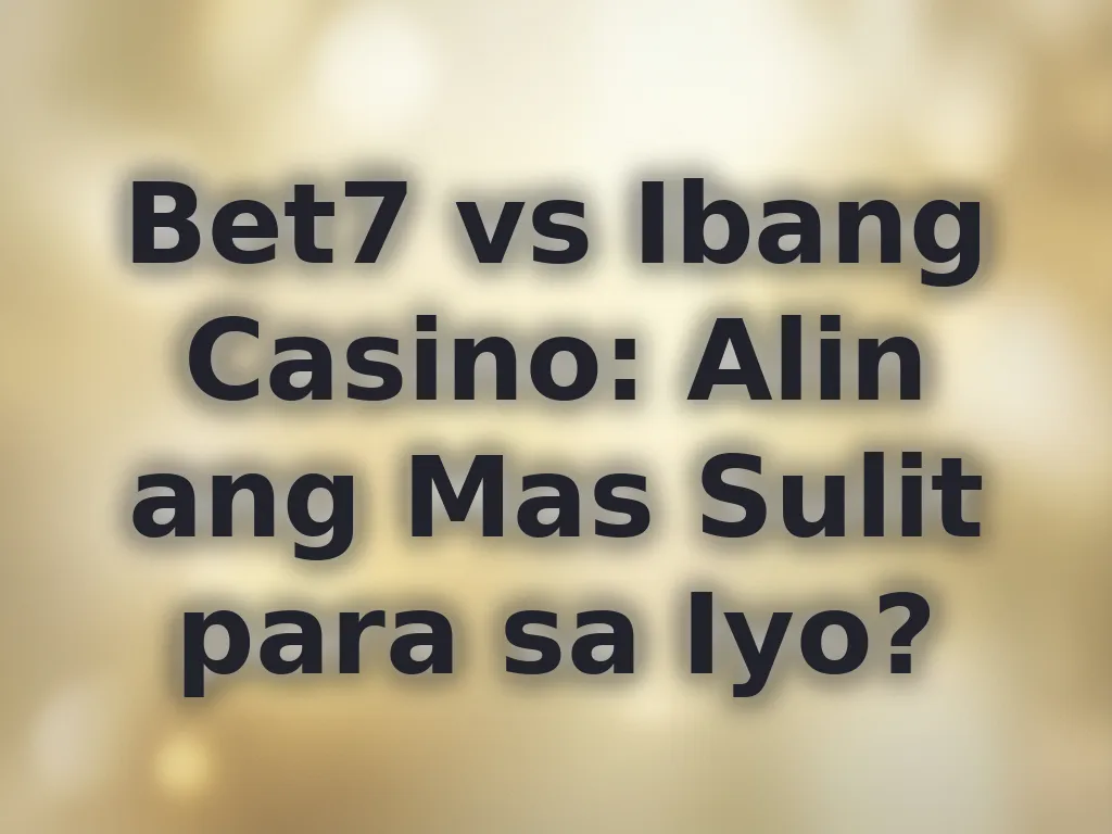 Paghahambing ng casino